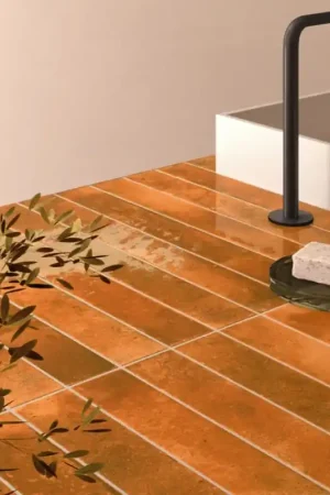 carrelage effet zellige 5x40 cm BALI GINGER Populaire